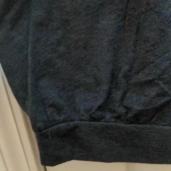 Lane Bryant Gray Crew Neck Banded Bottom Tshirt - Picture 3 of 9